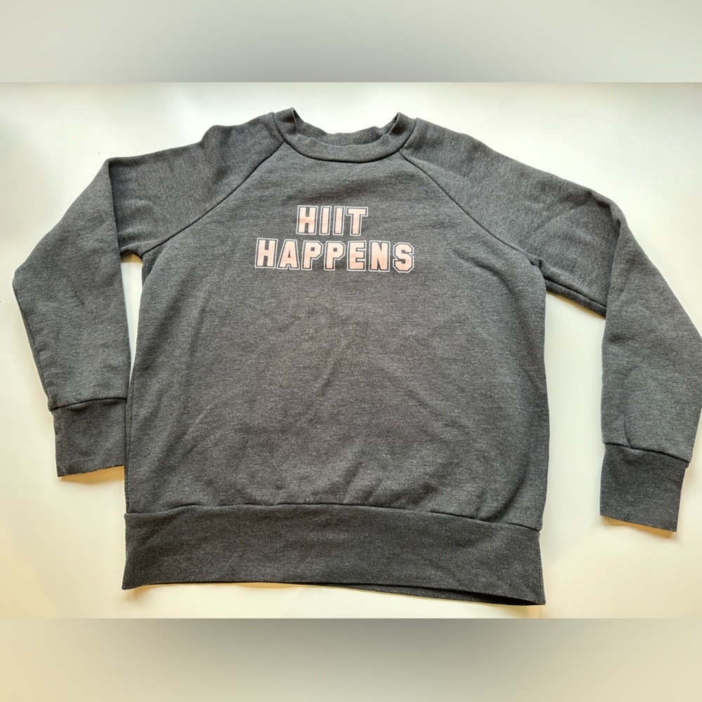 Sweaty Betty ‘Hitt Happens’ sweatshirt. Size S